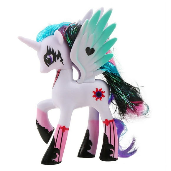 My Little Pony Toys Rarity Apple Jack Rainbow Dash Princess Celestia Action Figure Anime Model Doll For Kids Girls Gifts