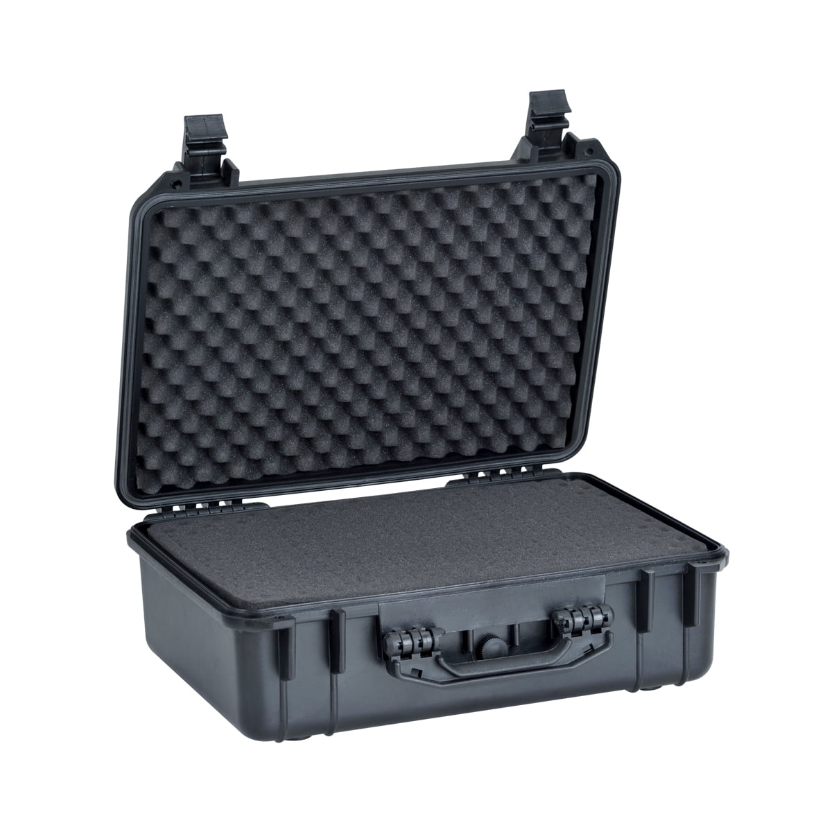 MEIJIA Portable All Weather IP67 Waterproof Hard Case with Customizable Foam,Black,18.5 x14.06x6.93inches