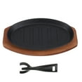 thumbnail image 1 of BRIGHTFUFU 1Pcs BBQ Griddle Plate Designed for Even Heat Distribution Perfect for Home Cooks, 1 of 8