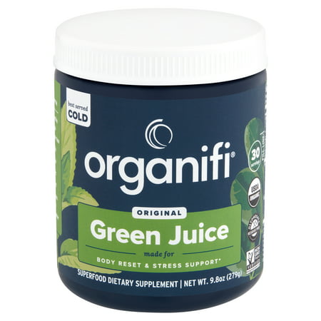 Organifi Original Green Juice Superfood Dietary Supplement, 9.8 oz