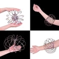 thumbnail image 3 of Stainless Steel Flow Ring Toy for Stress Relief and Kinetic Science Education, 3 of 5