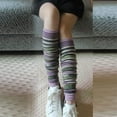 thumbnail image 7 of Women's Cable-Knit Leg Warmers, Warm & Long Footless Thigh-Highs, 7 of 7