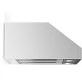 thumbnail image 2 of FORTE Lucca 60" Modern Stainless Steel Metal Under Cabinet Range Hood in Silver, 2 of 3