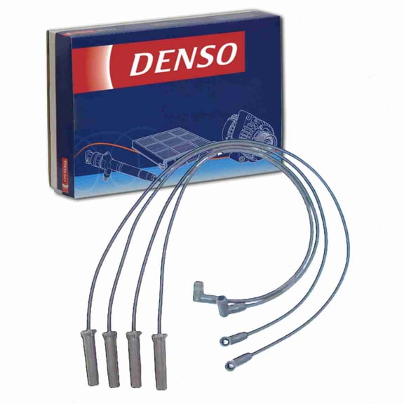 DENSO Spark Plug Wire Set compatible with Chevrolet S10 2.2L L4 1998-2003