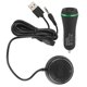 thumbnail image 2 of Wireless Bluetooth V4.0 Car Kit NFC Handsfree Call Music Receiver Player 3.5mm Aux Port, 2 of 5