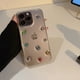thumbnail image 2 of Funda transparente de Color epoxi para iPhone, carcasa decorativa tridimensional para iPhone 11, 12, 13 Pro Max, 14 Plus, X, Xs, Xr, 2 of 4