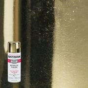 Gold, Rust-Oleum Stops Rust Bright Coat Metallic Spray Paint-7710830, 11 oz