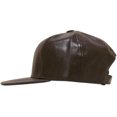 thumbnail image 4 of MADE IN USA Genuine Leather Baseball Cap Adjustable Velcro Closure, 4 of 7