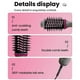 thumbnail image 5 of Electric Hot Air Comb, Hiar Dryer Brush Curly Hair Blow Comb, Detachable Hair & Volumizing & Straightening & Curling, 5 of 5