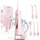 thumbnail image 1 of Hilo dental de agua COSLUS F5020E portátil, 300 ml, rosa, 1 of 9