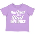thumbnail image 3 of Inktastic My Aunt is a Bad Influence Boys or Girls Toddler T-Shirt, 3 of 5