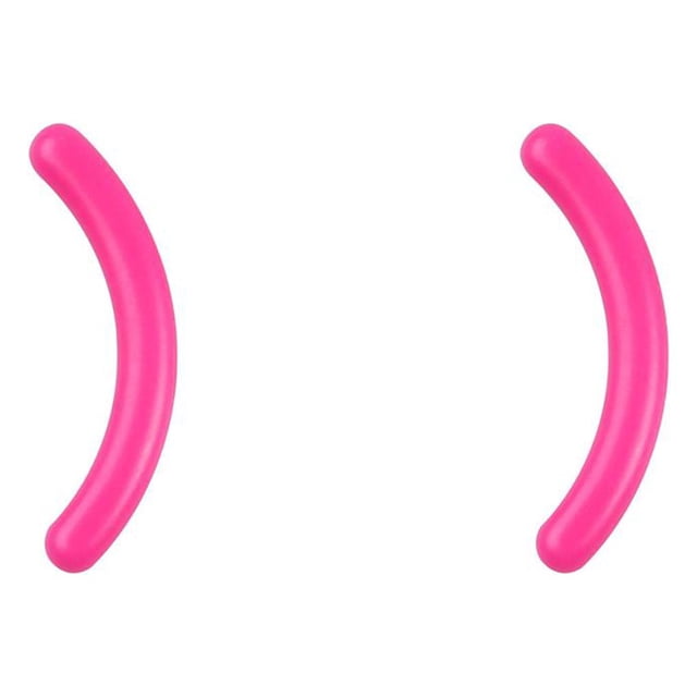 Soidarity Recambios para rizador de pestañas Colorido No es fácil de romper Goma Útil Resistente Reemplace la tira adhesiva Rosa roja rosa roja (single) 2Conjunto