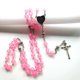 thumbnail image 4 of 8mm Prayer Beads Luminous Rosary Necklace Jesus Christ for Cross Pendant Necklac, 4 of 4