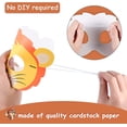 thumbnail image 4 of Máscaras de Animales Yongsheng 16 Piezas Papel Cartulina, 4 of 4