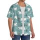 thumbnail image 2 of Fotbe whiter Snow bear Print Camisa Estampada de Manga Corta para Hombre, Casual de Verano, Estilo Playero, Sin Arrugas-X-Large, 2 of 5