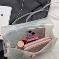 thumbnail image 2 of Bolsa De Hombro Bolsa Mujer Claro Crossbody Casual Transparente PVC Señoras Bolsas Monedero Blanco Ndcxsfigh Para Estrenar, 2 of 9