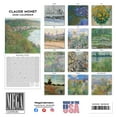 thumbnail image 3 of 2025 2026 Claude Monet Calendar - Scenic Monthly Wall Calendar - Made In USA - 12 x 24 (Open) - Planner Calendar for Organizing & Planning, 3 of 10
