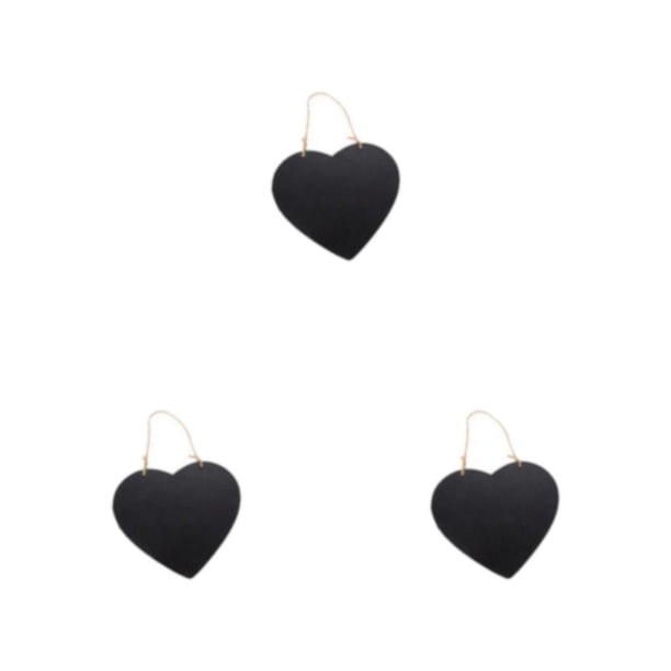Tablero de densidad Yuarrent Signo de bienvenida Colgante Decorativo Forma de corazón