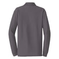 thumbnail image 6 of Yellow Rooster Men's Long Sleeve Core Classic Male Pique Polo Graphite XS, 6 of 6