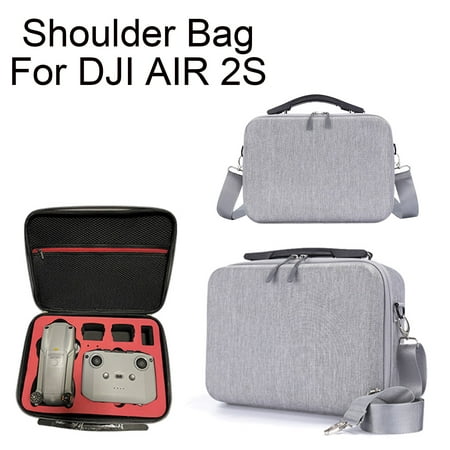 Back to School Backpack Clearance! Dvkptbk Drone Practical Carrying Bag for DJI Air 2S Suitcase Nylon EVA Protective Packbag
