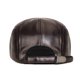 thumbnail image 3 of Gorra plana de cuero Gatsby Newsboy para hombre, color marrón, 3 of 3