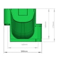 thumbnail image 4 of 2pc Vertical Soilless cultivation garden plant boxes create a green wall for you, 4 of 8