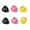 C, variant on 6lots Triangular Guitar Pick Holder Heavy Type ABS Material Portable Musician Accessory
