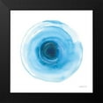 thumbnail image 2 of Nai, Danhui 15x15 Black Modern Framed Museum Art Print Titled - Center of Blue I, 2 of 5