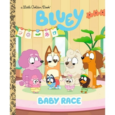 GOLDEN BOOKS: Baby Race (Bluey) (Hardcover)