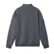 thumbnail image 4 of pstuiky camisetas de manga larga para hombre, Sudadera con capucha de trabajo para hombre, color liso, manga larga, cuello alto, cremallera de un cuarto Tops de hombre l, 4 of 4