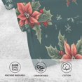 thumbnail image 5 of Yayeee 2 Pack Hand Towels for Bathroom 100% Cotton 16" x 28" Soft Absorbent Kitchen Towel, Floral Christmas, 5 of 7