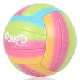 thumbnail image 2 of Pelota de voleibol PQKEFO, tamaño 5, suave al tacto, para interiores y exteriores, 2 of 7