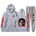 thumbnail image 3 of Terrifier 2 Hoodie Hip Hop Sweatshirt Pants Set, 3 of 5