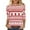 A139 Red, variant on Cadancy Christmas Sweatshirt for Women 3/4 Sleeve Funny Graphic Crewneck Blouses Xmas Dressy Casual Fashion Tops Party Holiday Pullover Shirts