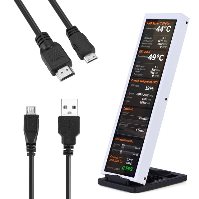 Pantalla secundaria Pantalla de visualización de 88 pulgadas IPS Vista completa Monitor LCD de tira larga Electrodomésticos Hugtrwg Para estrenar
