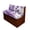 Butterfly Flower Marble, variant on XYZCANDO RV Sofa Cover Breathable, Compatible with Camper RV Camper, RV Booth Seat Covers Fit for Bench RV Seat(2-Piece)
