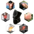 thumbnail image 4 of Heated Knee Brace Wrap, Heating Pad with Usb Adapter, 3 Adjustable Temperature Knee Warmer for Joint Arthritis Pain Swelling Relief, Gray, 4 of 8