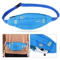 thumbnail image 4 of Hombres Mujeres deporte al aire libre correr ciclismo gimnasio cinturón bolsa Nylon paquete azul YUNYI BRAND  Deportes, 4 of 8