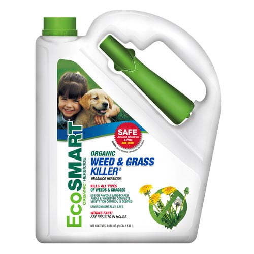 Ecosmart Organic Weed Grass Killer 64 Oz Walmart Com Walmart Com