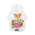 thumbnail image 5 of Sudadera con capucha para perro Woof Trails Blooming Teddy con forro polar, talla pequeña, 5 of 5