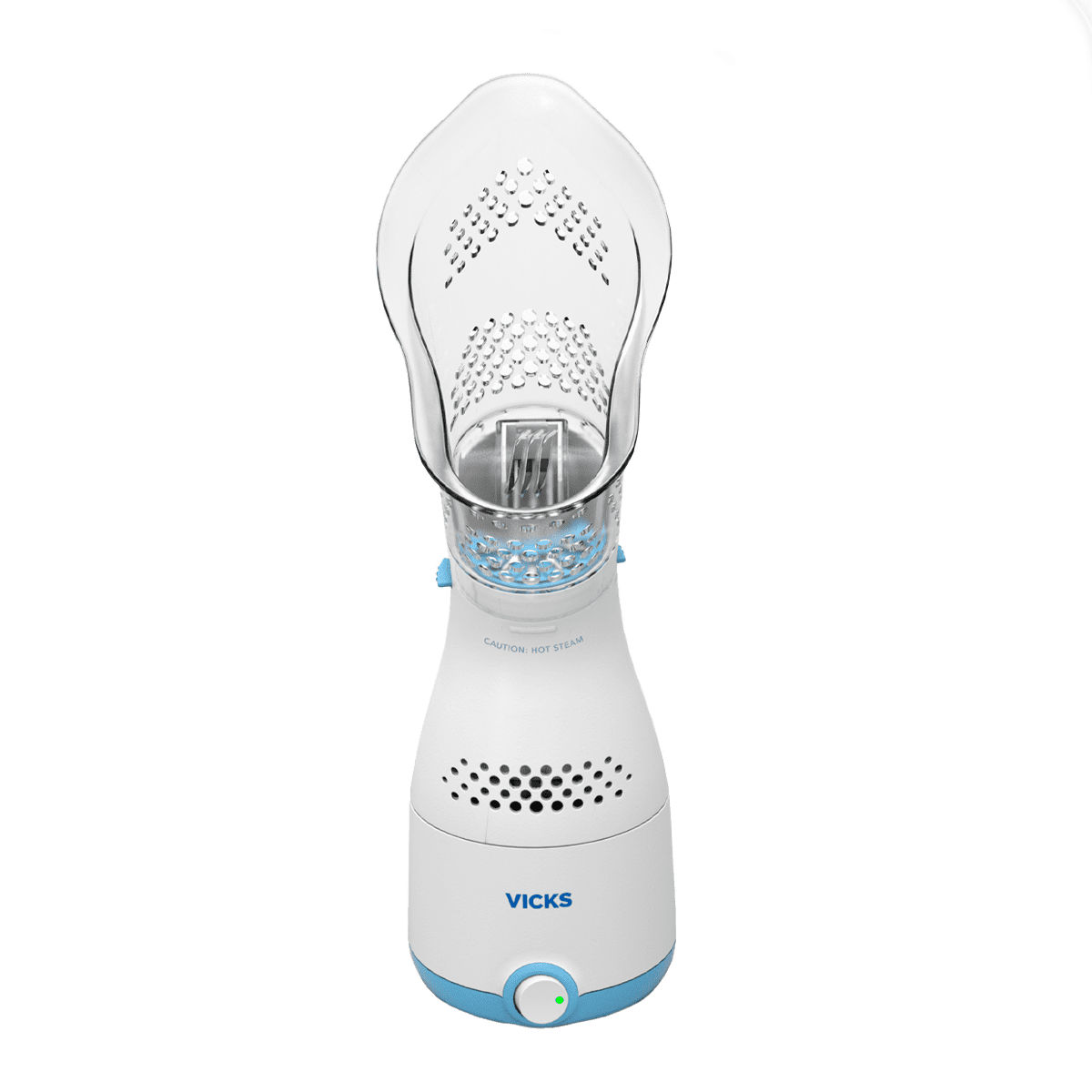 Vicks Sinus Non Medicated Steam Inhaler, for Allergies, Cough and Colds, White, VIH200