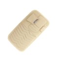 thumbnail image 2 of Maytalsory Universal Car Sun Visor CD Holder DVD VCD Card Storage PU Leather CD Organizer beige, 2 of 9