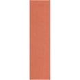 thumbnail image 1 of Unique Loom Everyday Shag Plush Area Rug 2' x 8' Runner in Terracotta, 1 of 1