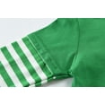 thumbnail image 5 of DDSOL Toddler Boys T-Shirts St.Patrick's Day Graphic Long Sleeves Tops Green 2T, 5 of 7