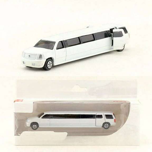 Diecast Metal Toy Vehicle Model Stretch Lincoln Limousine Luxury Educational Car Collection Gift Kid Doors Openabl