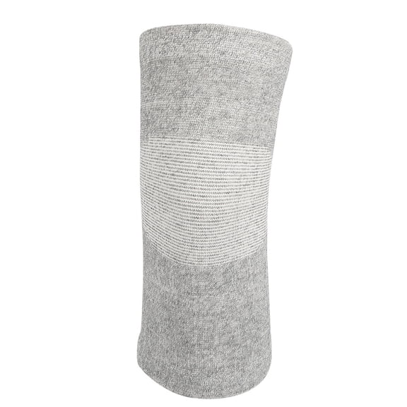 Riousery Adult Unisex Bamboo Charcoal Fiber Sport Kneepad - Elastic Compression Knee Sleeve Protective Gear for Athletics, Training & Gym, Free Size, Single Pack (Length: 10 inches / 25.4 cm)