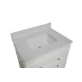 thumbnail image 4 of Eleanor 30" Bathroom Vanity with White Cabinet and Quartz Top, 4 of 7