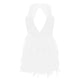 thumbnail image 3 of WILLBEST Vestidos De Lino Para Mujer Vestido De Plumas Con Lentejuelas Y Falda Tipo Mochila Con Escote En V Profundo Para Mujer, 3 of 3