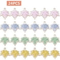 thumbnail image 2 of 24pcs 4 Colors Maple Leaf Charms Alloy Autumn Fall Leaves Pendants Harvest Tree Leaves Charms Jewelry Making Accessories for DIY Earring Bracelet Necklace Craft Supplies, 2 of 7