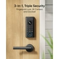 thumbnail image 2 of Vídeo de seguridad Smart Lock eufy E330 con cámara, timbre y huella digital, 2 of 9